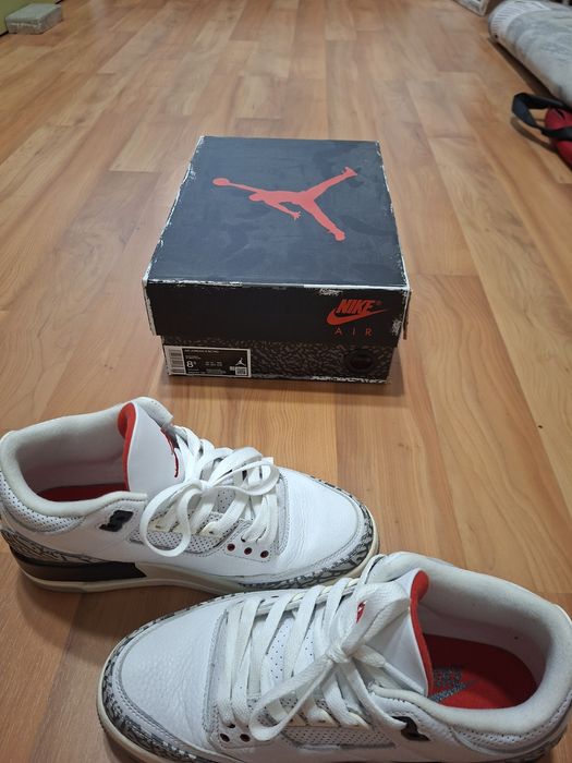Jordan 3,white cement