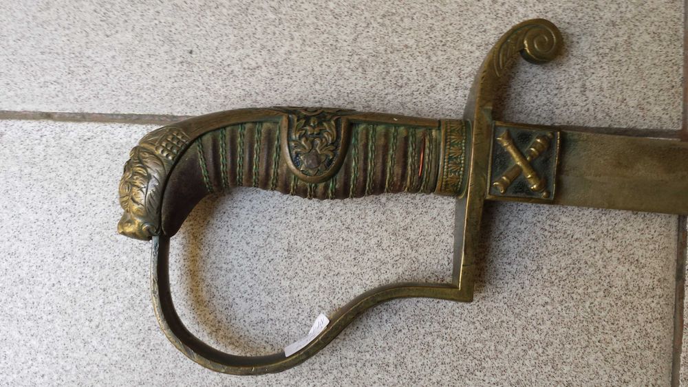 I-ва св. вoйна Стара немска артилерийска сабя