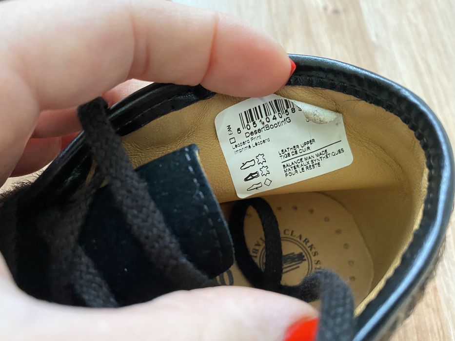 Детски обувки за момиче 30 номер Clarks естествена кожа - НОВИ