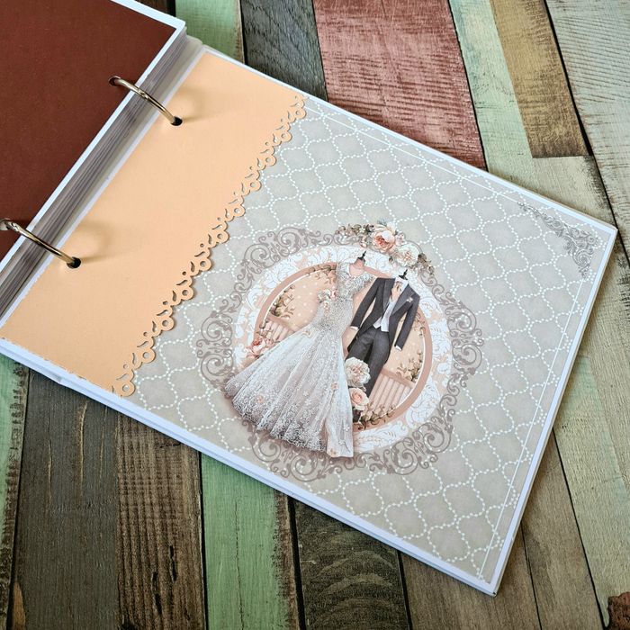 Сватбен албум - Ръчна изработка