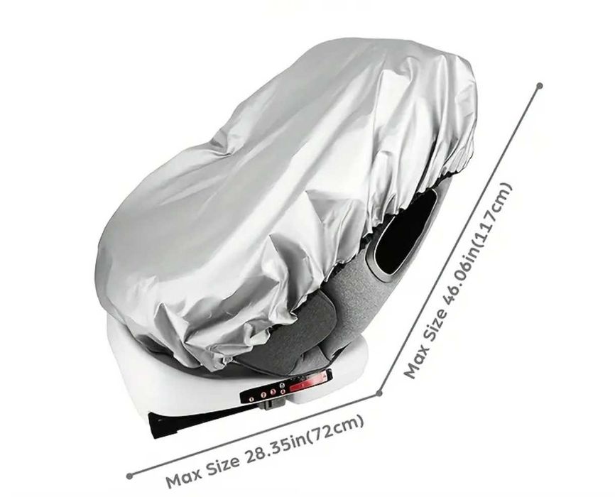 Покривало за детско столче, калъф, сенник , 117*72см