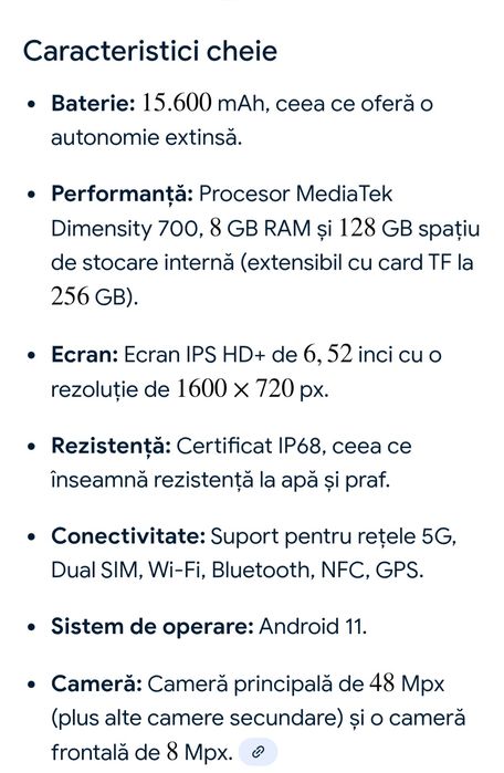 Vând Oukitel WP15