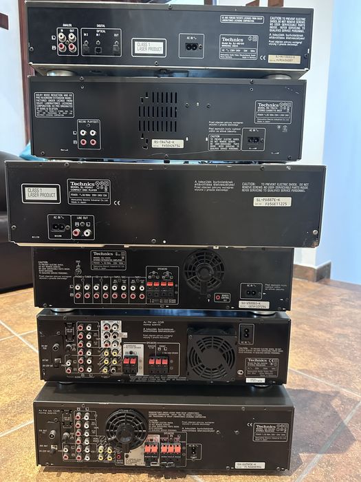 Linie Sony Kenwood Rack Technics