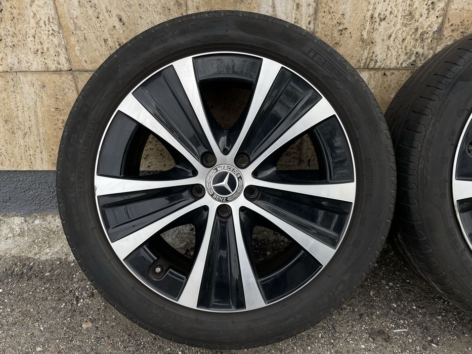 Jante Roți 18 Mercedes E V Class W213 Anvelope vara 245 45 R18 / 275 40 R18