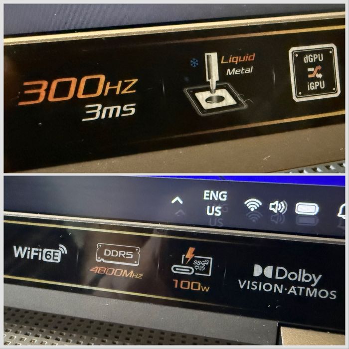 15.6 iPS 300hz/ RTX 3060 6GB/ Ryzen7 6800H /1TB ssd/ 16gb ram /ROG STRIX