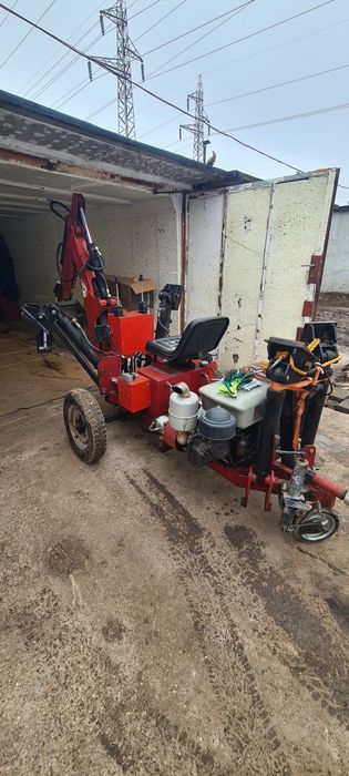 Багер ремарке с регистрация