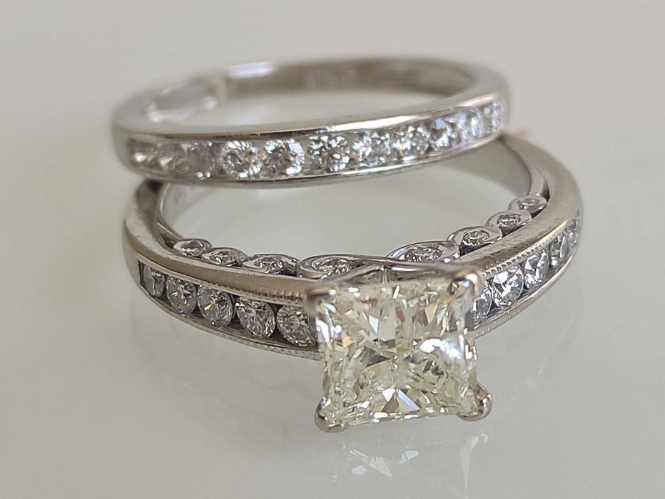 Inel 14k diamante naturale 1,49ct