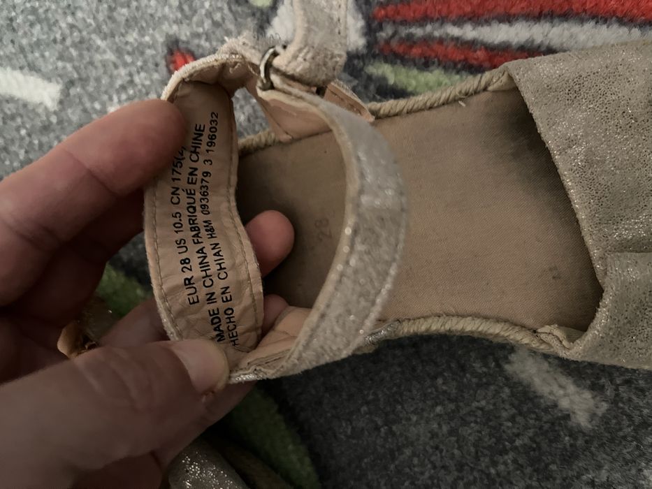 Pantofi / sandale H&M 28 si 30