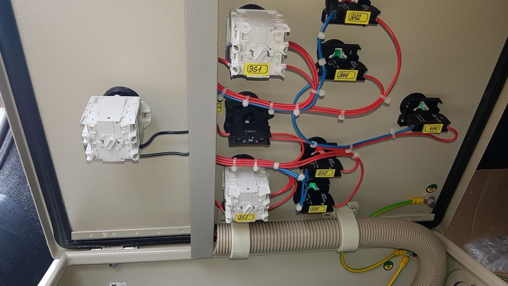 Tablou electric Schrack, comanda, automatizare