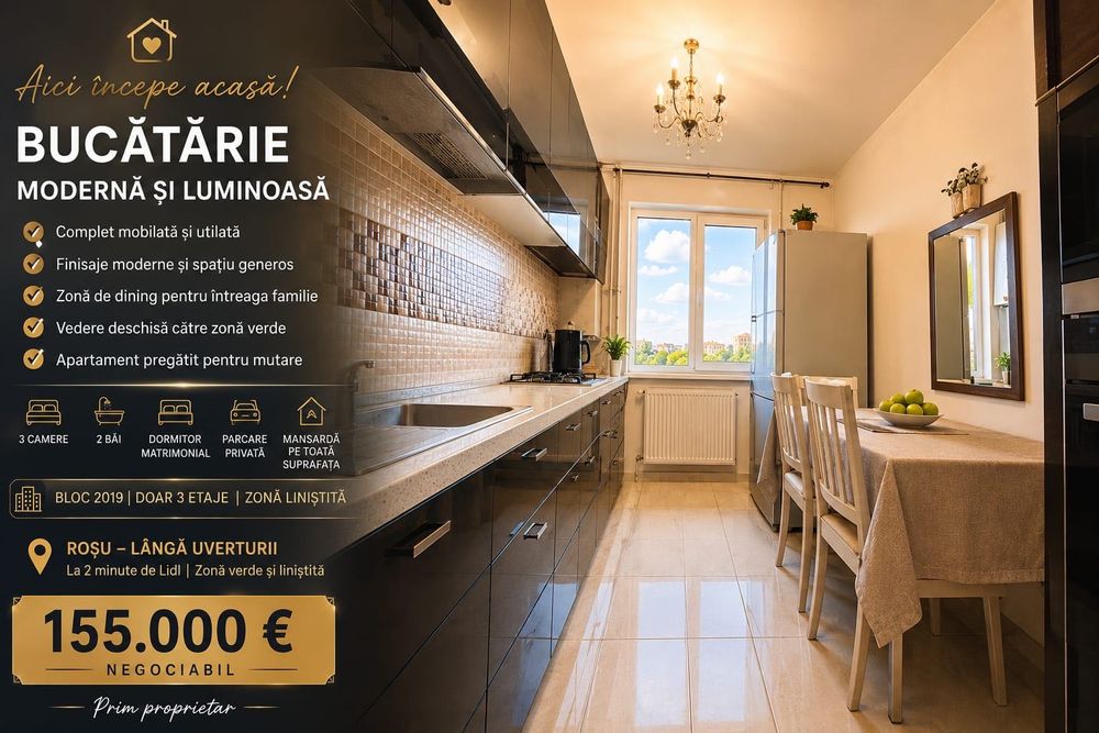 Apartament Elegant De Vânzare