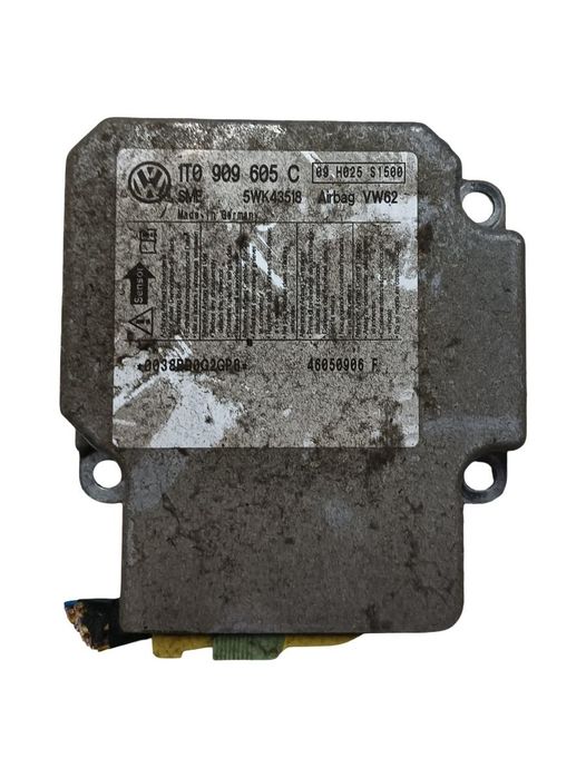 Modul/Unitate De Control Airbaguri Volkswagen Touran 1T1, 1T2 2003 - 2010 Tdi Bkc, Bls, Bxe Vag 1T0909605C