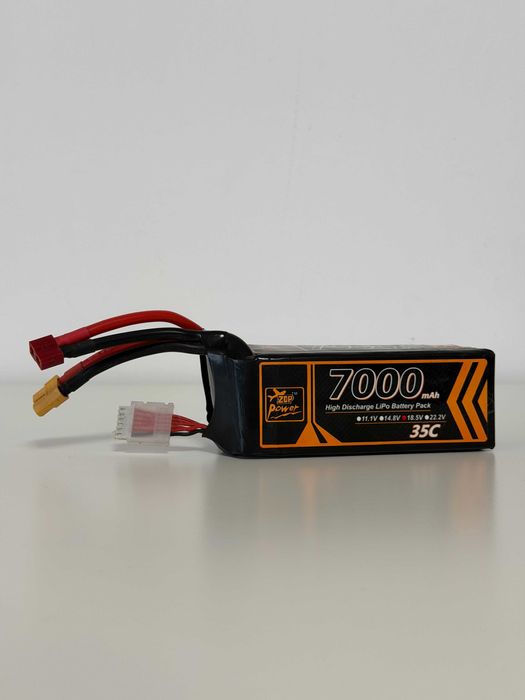 2 бр. LiPo батерии ZOP Power 7000mAh 4S 35C (Голям капацитет)