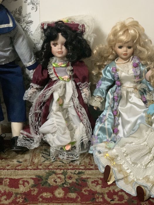 Papusi de portelan 30-45 cm baieti