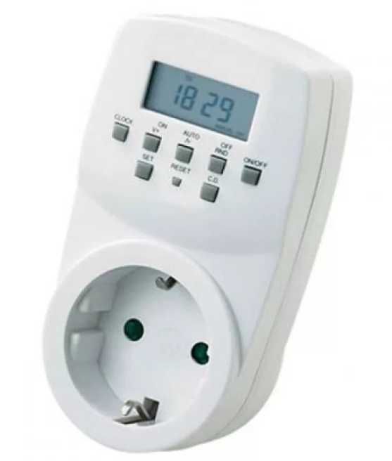 розетка-таймер механическая TG-14A_RU и автоматическая