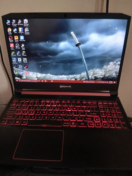 Laptop Gaming Acer Nitro 5, AMD, GTX1650 4GB,  Ram 16GB + kit complet setup gaming