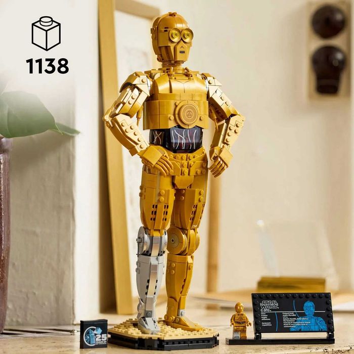 NOU TIP robot brand L Star Wars C-3PO 75398