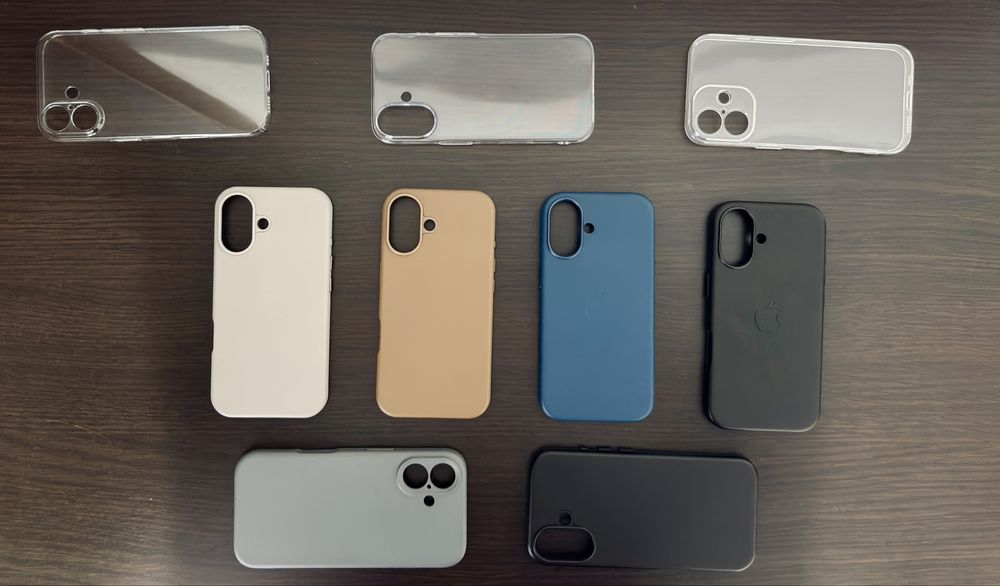 Huse iPhone 16 (piele, silicon, transparente)