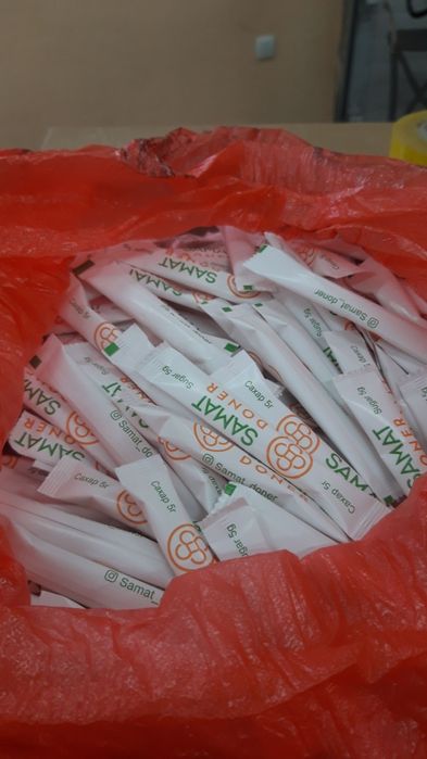 Сахар в стик упаковках (5гр)