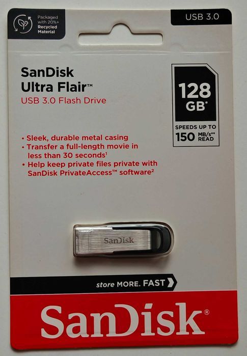 Vand Stick USB Sandisk Ultra Fair 3.0 128GB nou sigilat