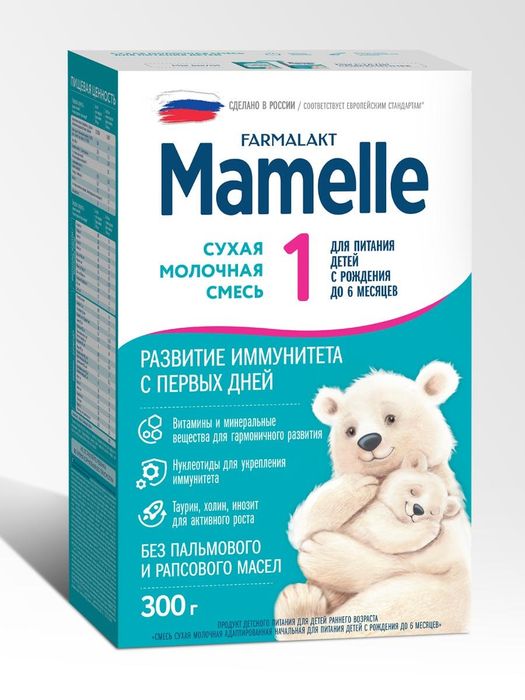 смесь детская мамелле 1
