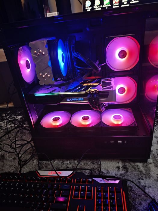 PC gaming  Intel  I5-10400 6c12th, 16gb ddr4, nvme512gb+ssd512gb+hdd2tb, RX5700xt ,periferice