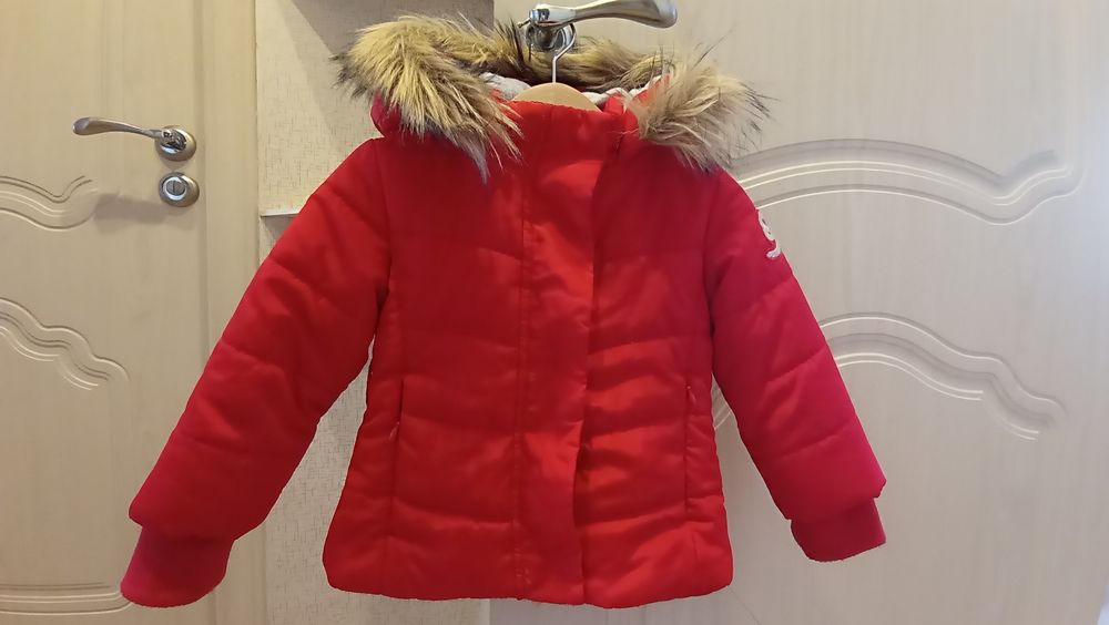 Тёплая детская куртка