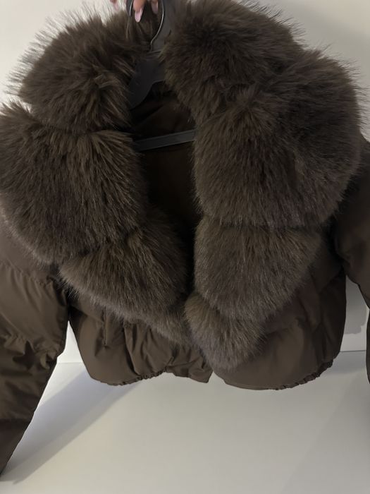 Geaca cu blana naturala