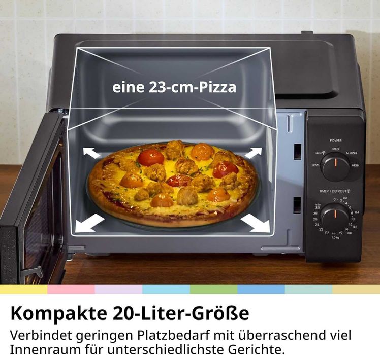 Микровълнова Фурна Comfee CMO-MP012ND, 20л., 700W
