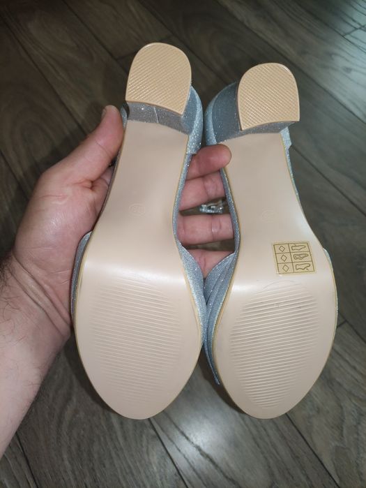 Sandale argintii Nr 39