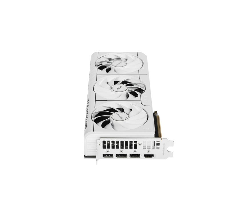 - Видеокарта ASUS Prime GeForce RTX 5070 White OC 12GB GDDR7