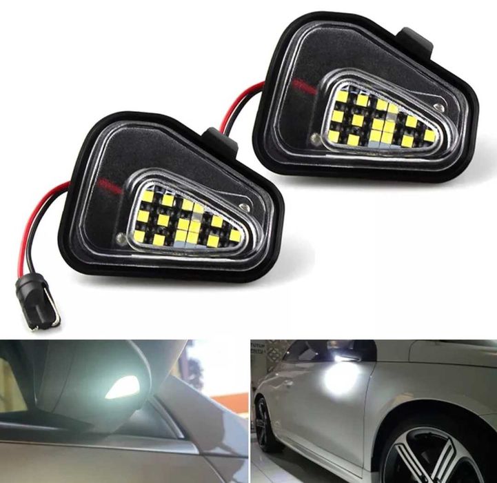 Лед подсветка под огледалата за VW eos passat jetta Scirocco пасат