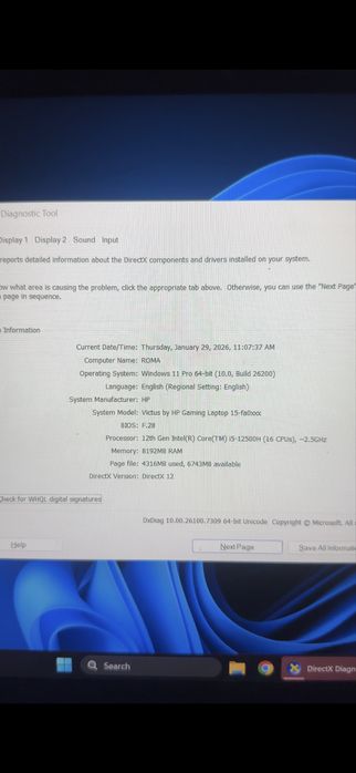 Victus 11 pro sotiladi