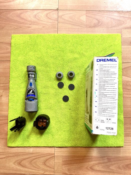 Kit pet nail grinder pet grooming dispozitiv unghii câini accesorii Dremel 7020 Bosch with AA batteries
