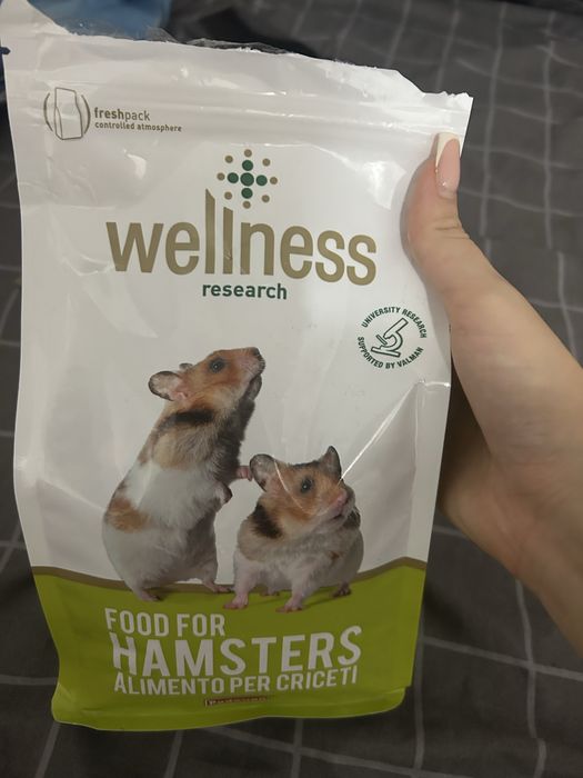 Hrană hamster Wellness Research – pungă desfăcută