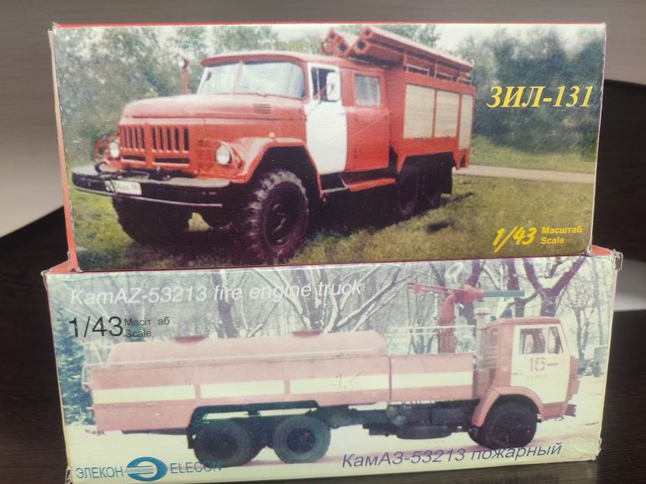 Масштабные модели 1:43