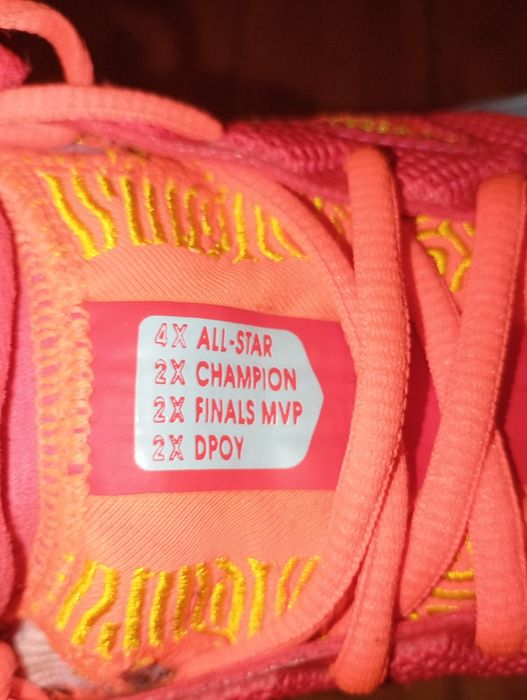 Баскетболни обувки new balance kawhi "Energy red"