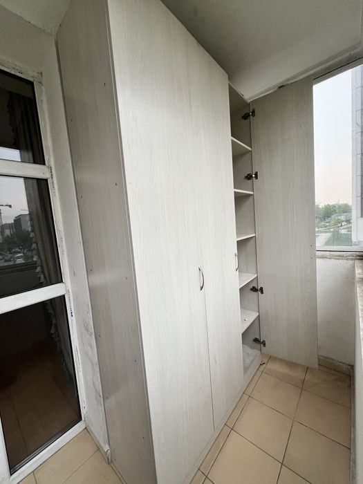 Шкаф балконный, усиленные полки