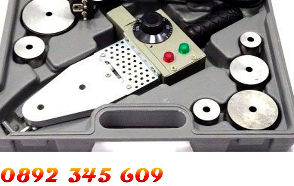 НОВ!!! Поялник за полипропилен pvc лепачка 20÷63 маша пвц нов