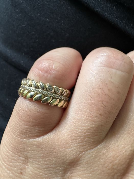 Inel Pandora argint placat cu aur