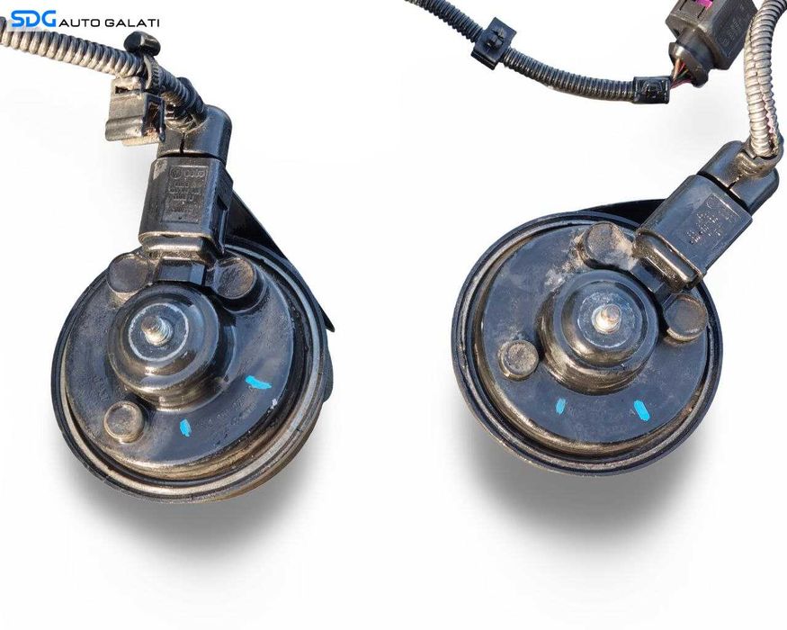 Set Claxon Claxoane Volkswagen Touareg 7L 3.0 TDI 2003 - 2010 Cod 6N0951223A, 6N0951223 [LR3433]