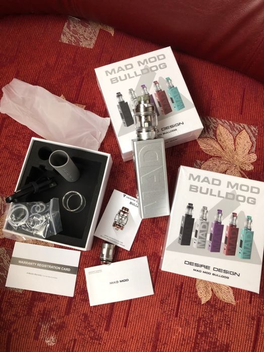 Kit Desire Mad Mod 108W (21700) with Bulldog Mesh Tank SIGILAT