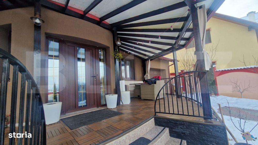 Casa Bunloc Premium - garaj , 6 camere, terasa, curte, mobilata