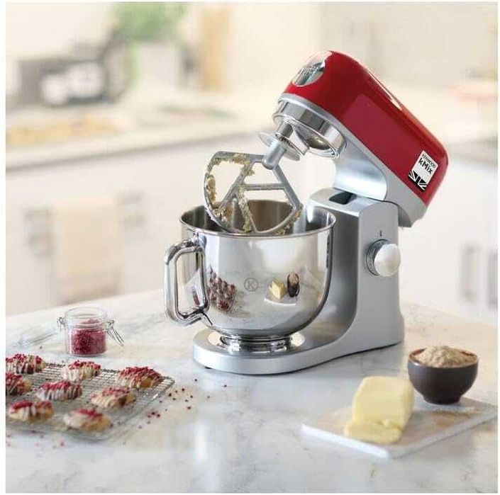 Нов Кухненски Робот Планетарен Миксер KENWOOD kMix KMX750RD, 1000W, 2 години Гаранция