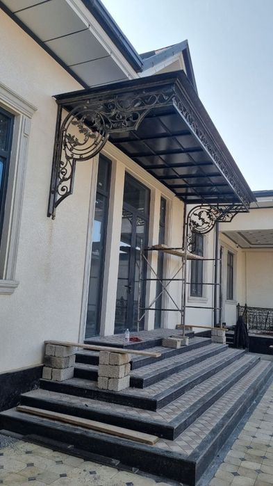 Решётка, навес, перила/Reshotka, naves, perila