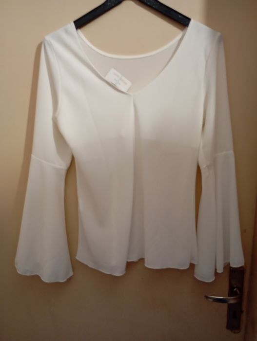 Нова  Vincent Croce спортно елегантна дамска италианска блуза