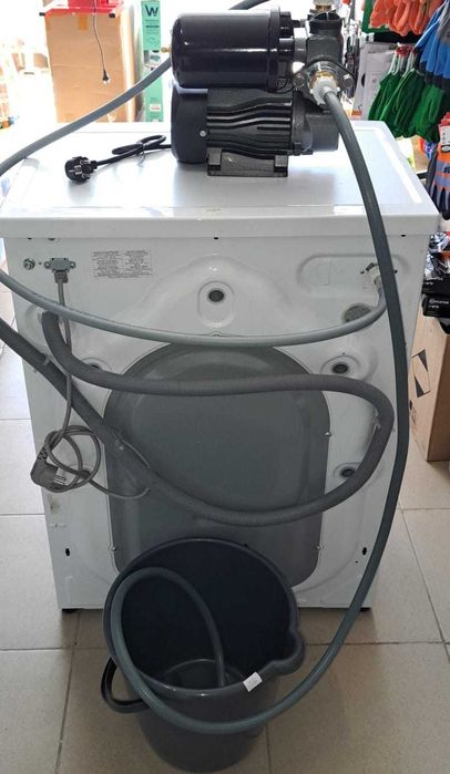 Mașina de spălat cu alimentare din orice recipient de min. 120L