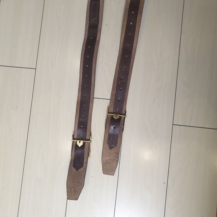 Centura militara marimea 3 armata romana RSR piela  groasa