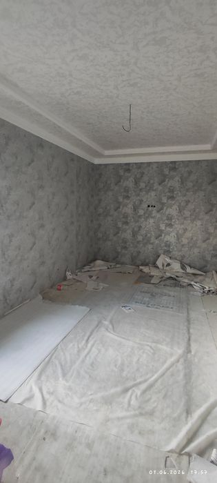Umumiy maydoni 135kcm 4hona +oshxona san uzel  toliq bitirib beriladi