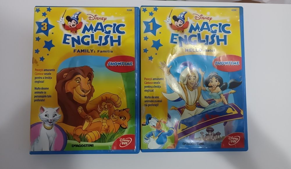 Dvd cu povești amuzante pentru a învăța engleza
