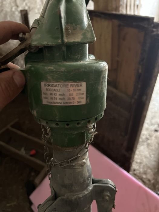 Sistem complet irigații RURIS MP200XR + Tun River  + 200-300 m furtun